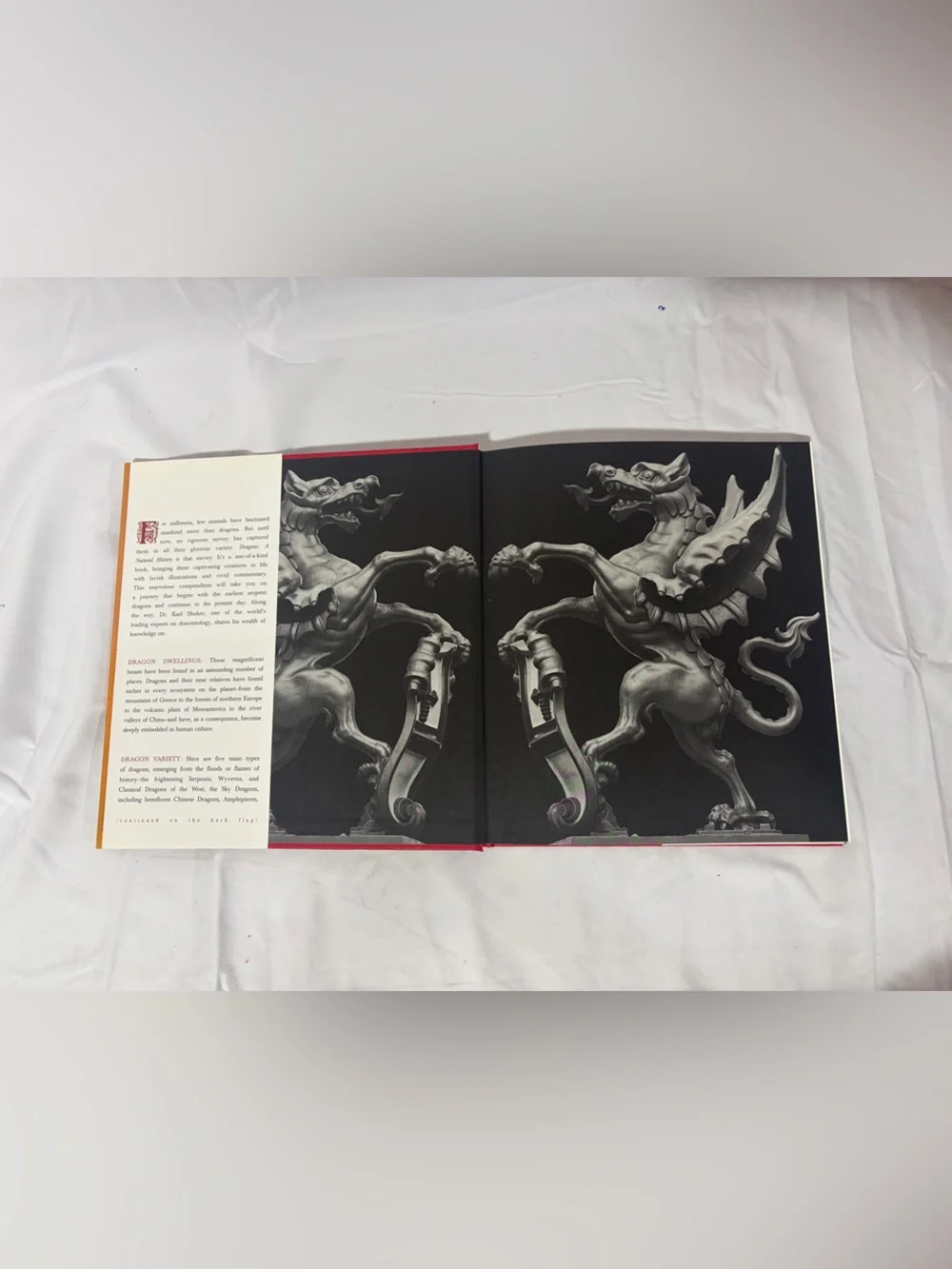Dragons: A Natural History by Dr. Karl Shuker Hardcover Illustrated Mythology